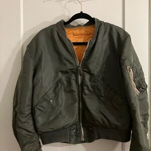 1970s Vintage Vietnam War Pilot Bomber Jacket